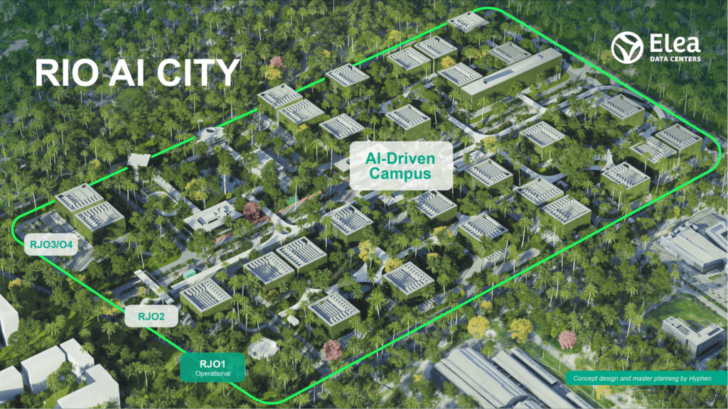 The Rio AI City Project Plan / Source: Elea Data Centres