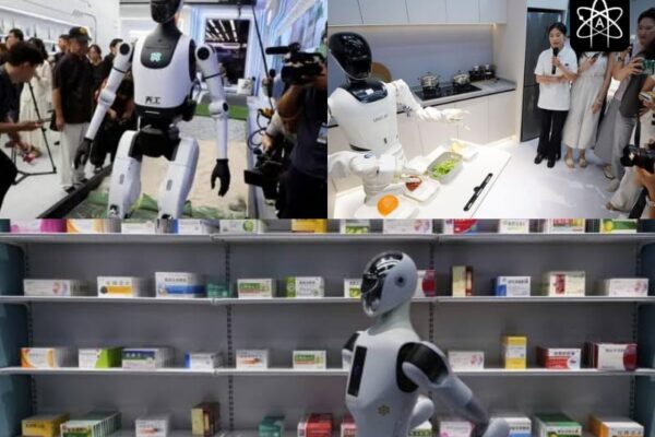 Inside the New China Robot Mall With 100% Fully Run By Robots